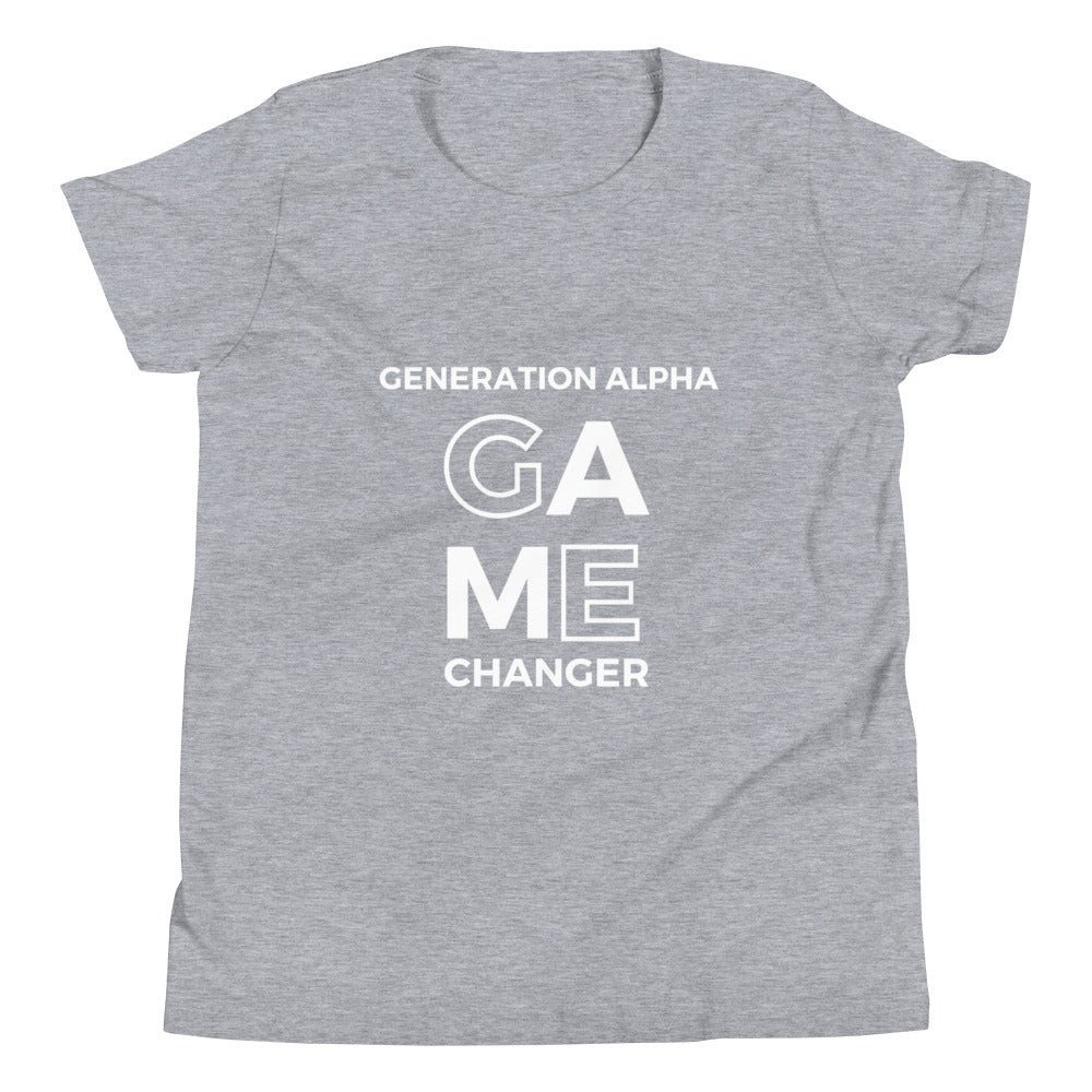 Generation Alpha Game Changer -Youth Short Sleeve T-Shirt