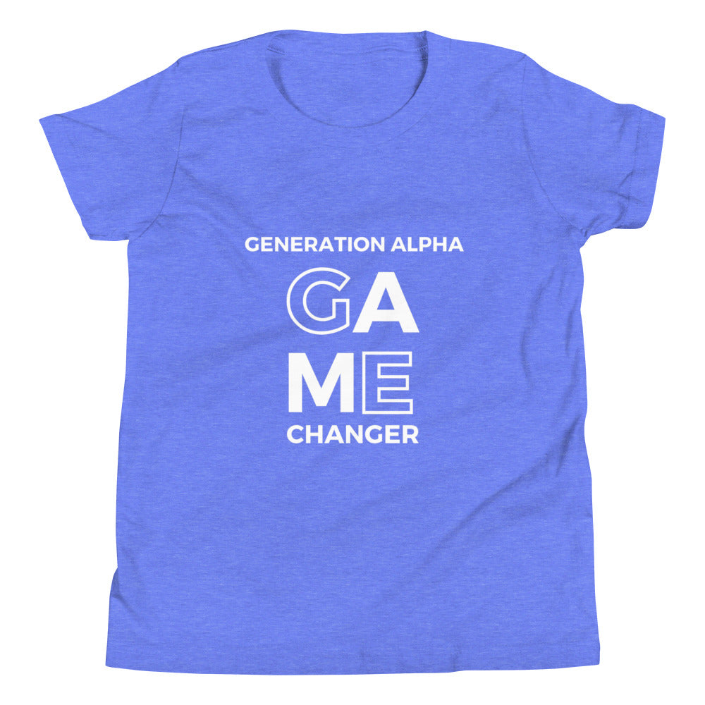 Generation Alpha Game Changer -Youth Short Sleeve T-Shirt