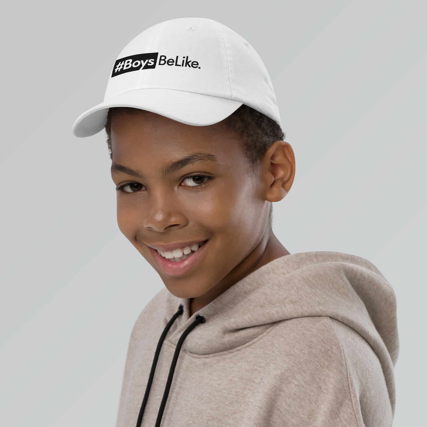 #BoysBeLike. Youth baseball cap